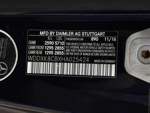 Used 2017 Mercedes-Benz S 550 Cabriolet image 99