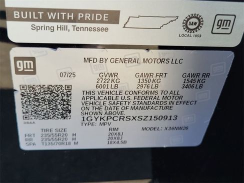 Used 2025 Cadillac XT6 Premium Luxury w/ Technology Package image 34