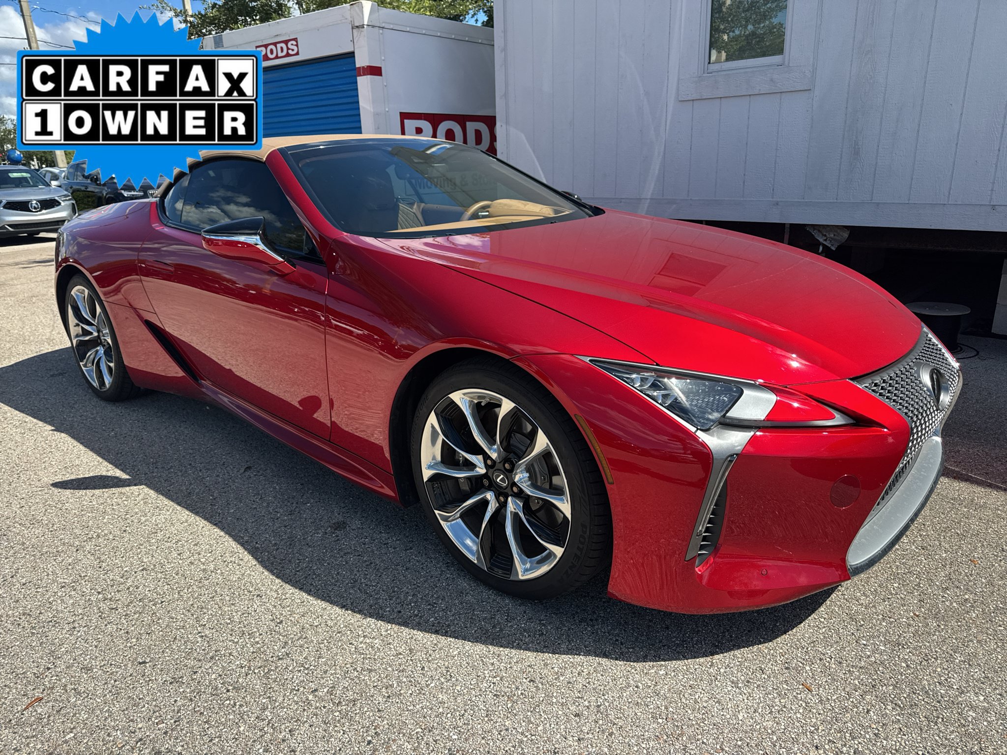 Used 2022 Lexus LC 500 Convertible w/ Touring Package RWD image 1