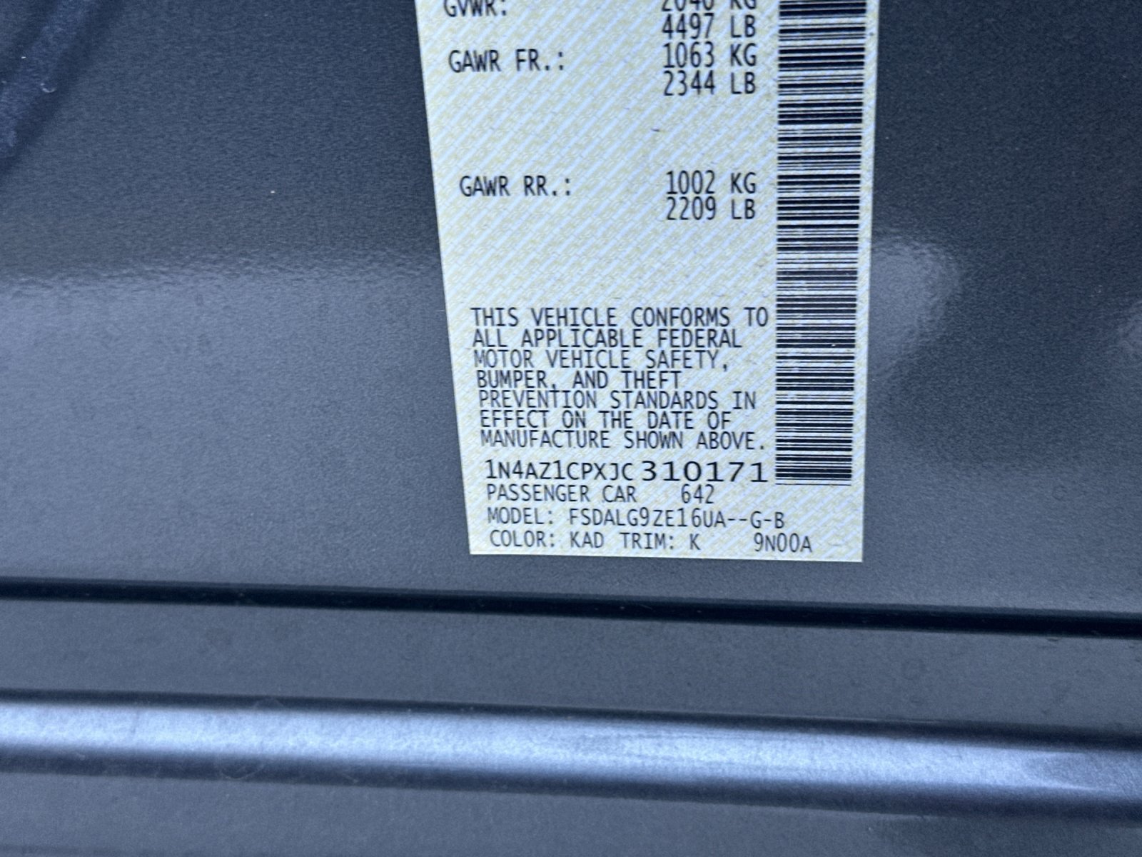 Used 2018 Nissan Leaf SL w/ SL Technology Package FWD image 26