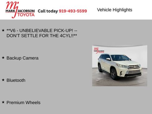 Used 2017 Toyota Highlander Plus FWD image 5