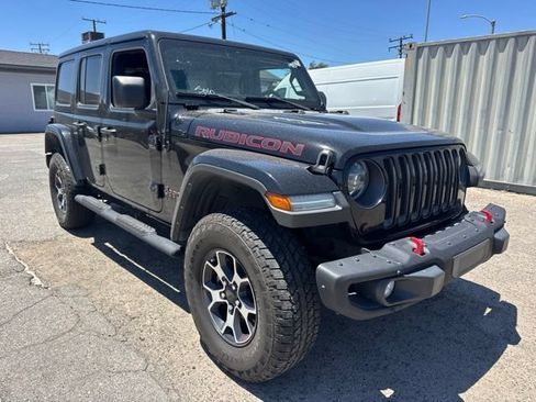 Used 2022 Jeep Wrangler Unlimited Rubicon w/ Steel Bumper Group AWD/4WD image 3