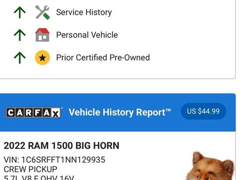 Used 2022 RAM 1500 Big Horn image 7