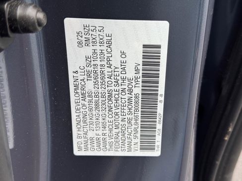 Certified 2026 Honda Odyssey EX-L image 27