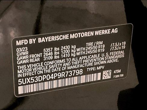 Used 2023 BMW X3 xDrive30i w/ Premium Package image 32