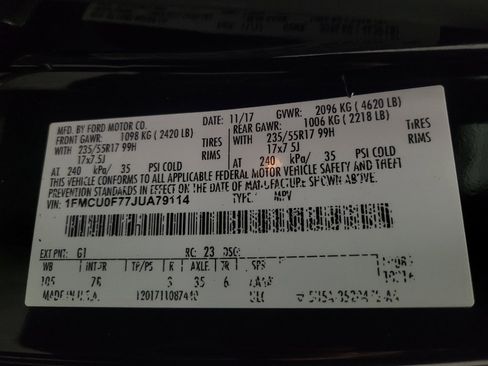 Used 2018 Ford Escape S FWD image 33