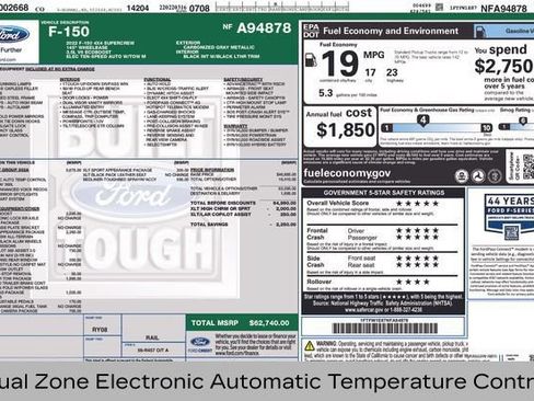 Used 2022 Ford F150 XLT w/ Equipment Group 302A High AWD/4WD image 9