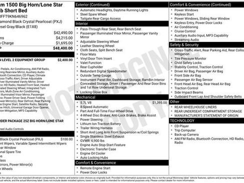Used 2019 RAM 1500 Big Horn image 31
