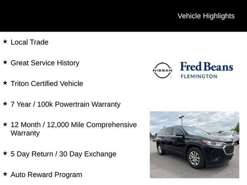 Used 2020 Chevrolet Traverse LS AWD/4WD image 5