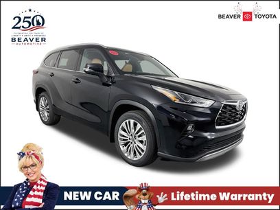 New 2026 Toyota Highlander Platinum