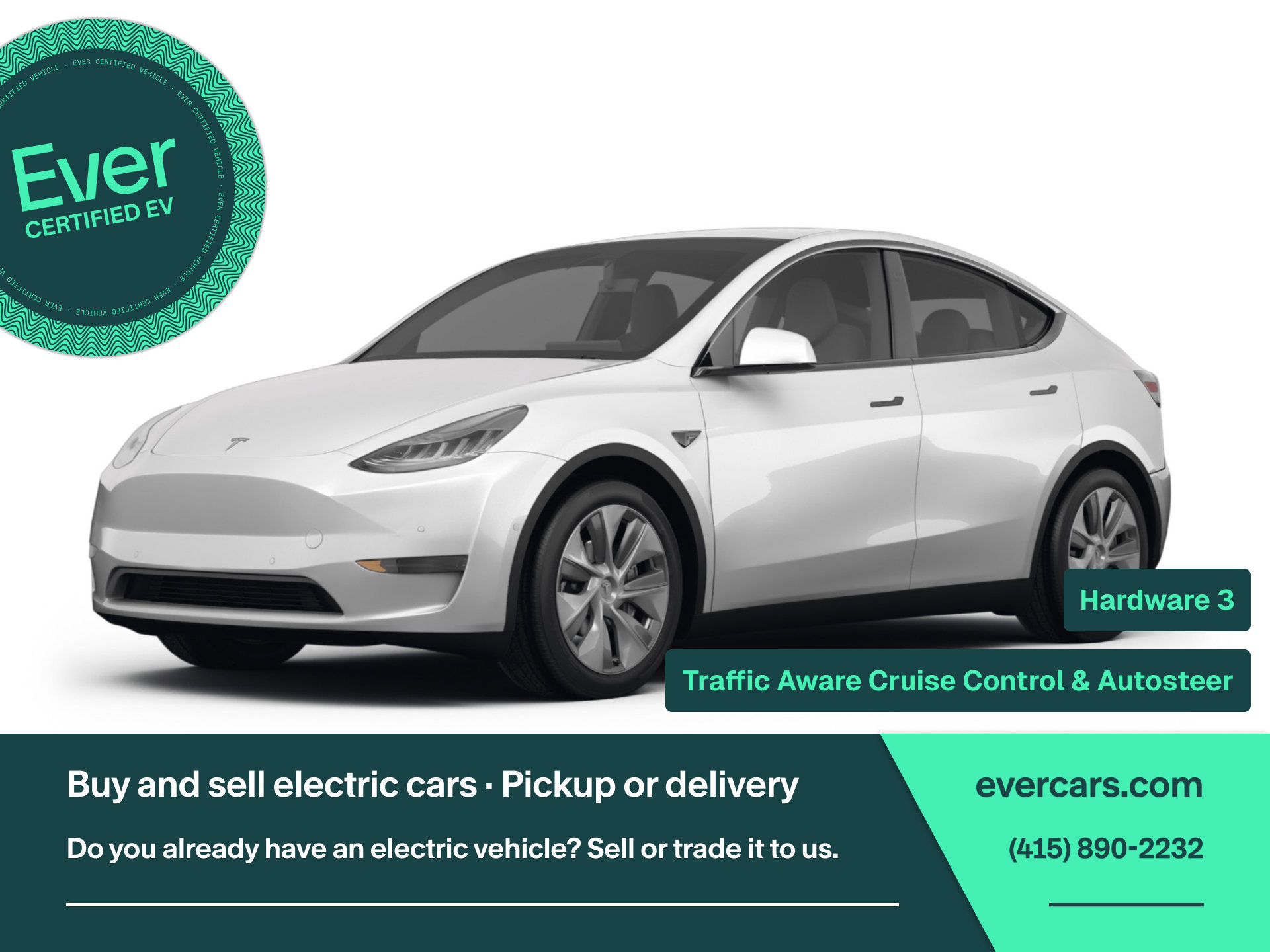 Used 2023 Tesla Model Y Long Range AWD/4WD image 1