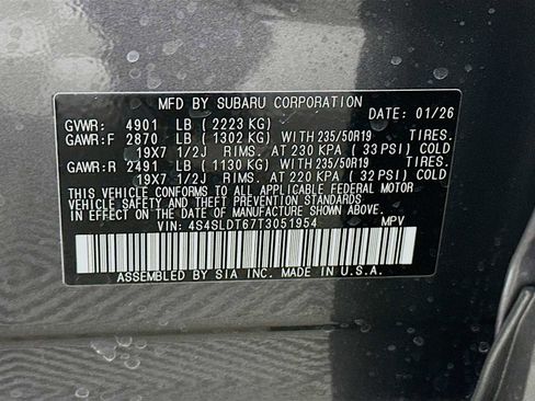 New 2026 Subaru Forester Touring image 31