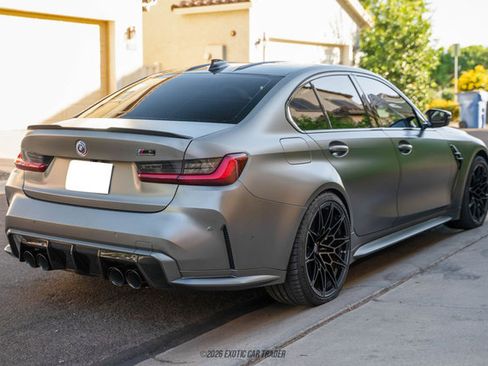 Used 2022 BMW M3 Competition w/ M Carbon Exterior Package AWD/4WD image 8
