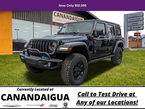 Used 2023 Jeep Wrangler Unlimited Rubicon 4xe AWD/4WD image 7