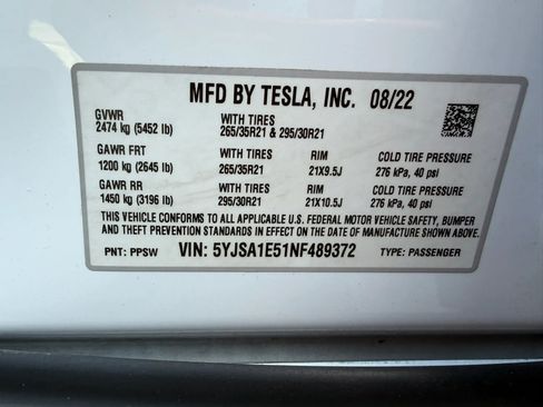 Used 2022 Tesla Model S Standard Range image 31