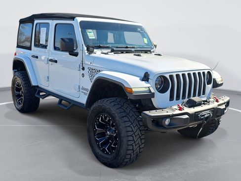 Used 2021 Jeep Wrangler Unlimited Sport image 3