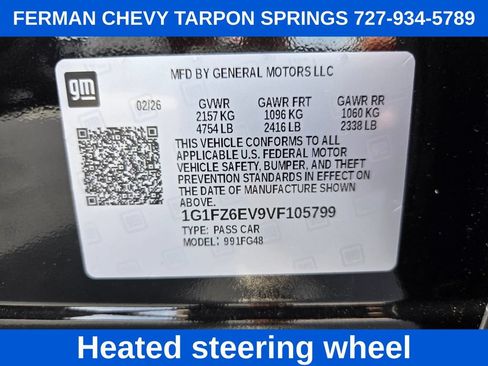 New 2027 Chevrolet Bolt RS w/ Technology Package FWD image 22