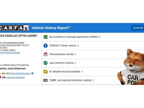 Used 2025 Cadillac Optiq Luxury 1 image 2