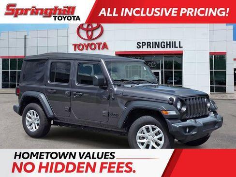 Used 2023 Jeep Wrangler Unlimited Sport AWD/4WD image 1