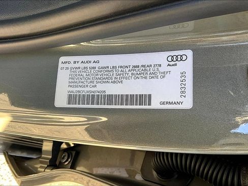 Used 2025 Audi A5 2.0T Premium Plus w/ Premium Plus AWD/4WD image 19