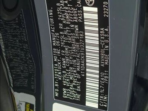 New 2026 Toyota Camry SE FWD image 16