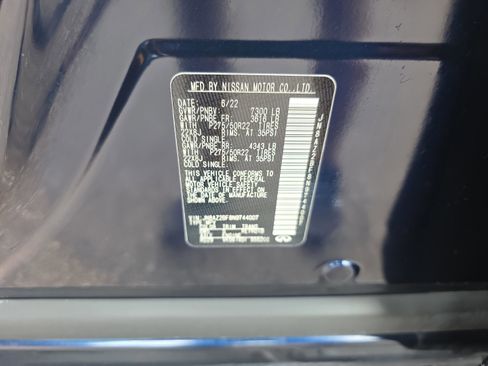 Certified 2022 INFINITI QX80 Sensory w/ Cargo Package RWD image 30