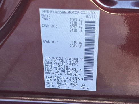 Used 2024 Nissan Altima 2.5 SL image 35