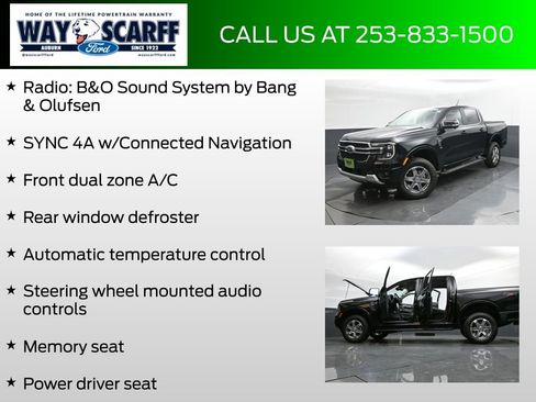 New 2025 Ford Ranger Lariat w/ Chrome Accent Package image 18