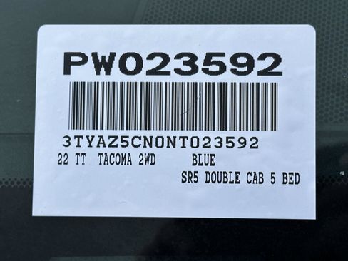 Certified 2022 Toyota Tacoma SR5 w/ Technology Package RWD image 15