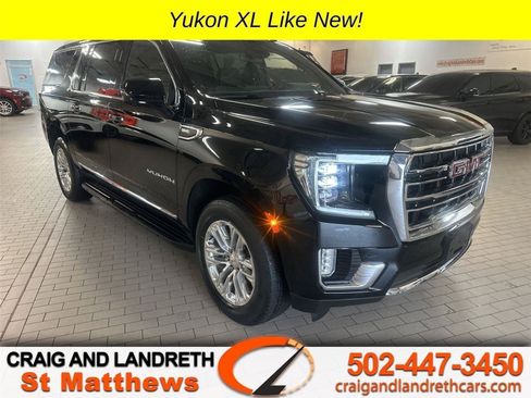 Used 2023 GMC Yukon XL SLT w/ SLT Premium Package AWD/4WD image 1