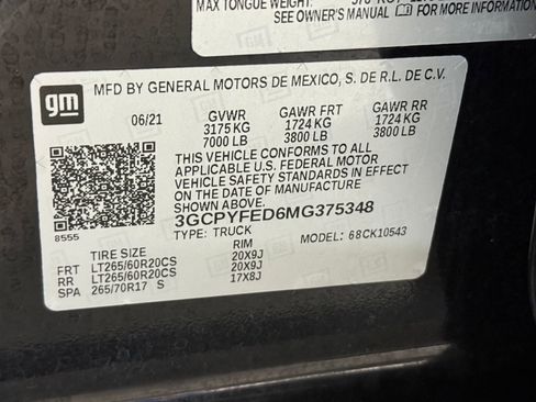 Used 2021 Chevrolet Silverado 1500 LT Trail Boss w/ Convenience Package II image 18