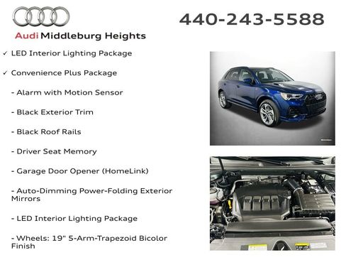 Certified 2025 Audi Q3 2.0T Premium w/ Convenience Plus Package AWD/4WD image 5