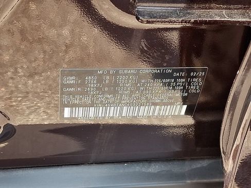 Used 2025 Subaru Outback Limited AWD/4WD image 29