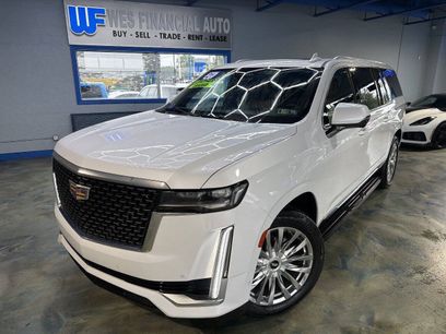 Used 2021 Cadillac Escalade ESV Premium Luxury w/ Driver Assist Tech Package