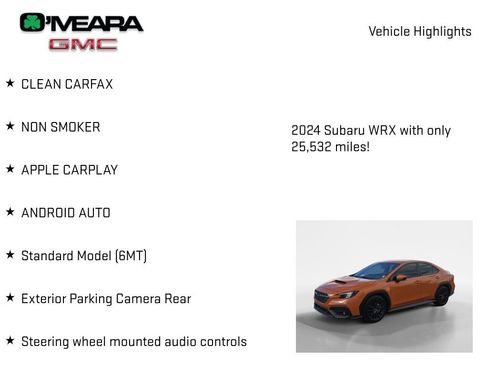 Used 2024 Subaru WRX Premium AWD/4WD image 7