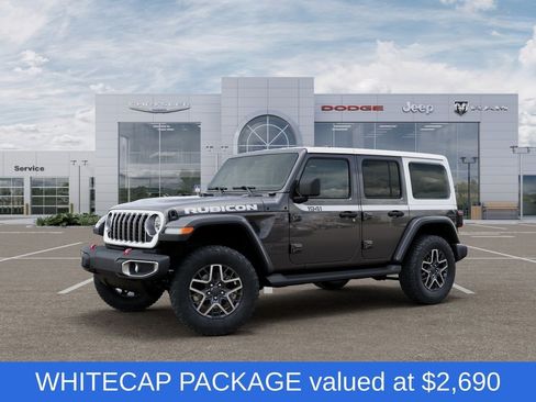 New 2026 Jeep Wrangler Unlimited Sahara w/ Whitecap Package AWD/4WD image 2