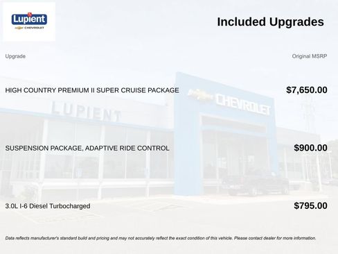 New 2026 Chevrolet Silverado 1500 High Country AWD/4WD image 5