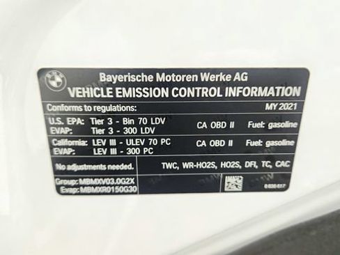 Used 2021 BMW 540i w/ Executive Package RWD image 72