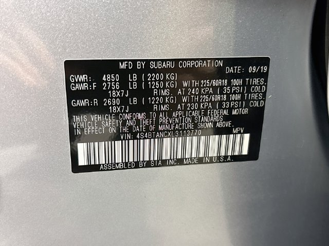 Used 2020 Subaru Outback Limited w/ Popular Package #2 AWD/4WD image 36