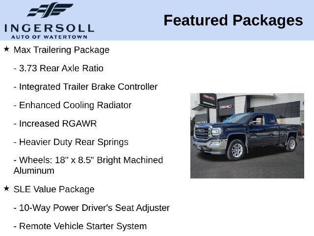 Used 2018 GMC Sierra 1500 SLE w/ SLE Value Package AWD/4WD image 15