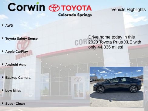 Used 2023 Toyota Prius XLE image 6
