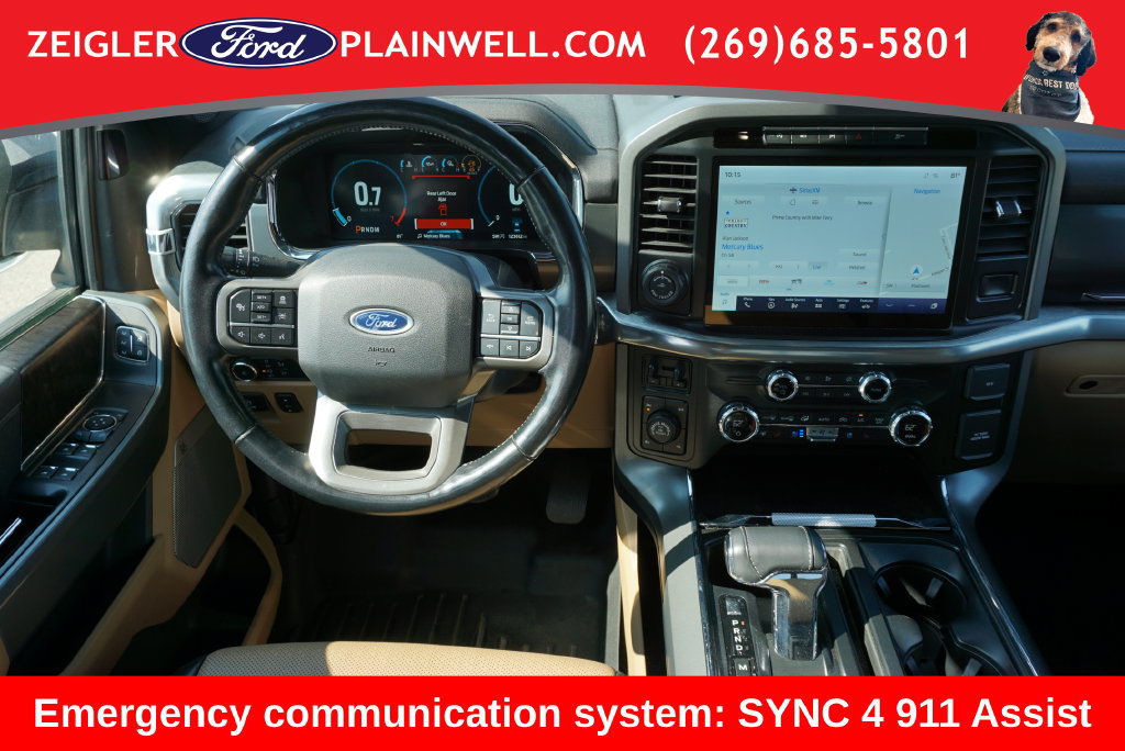 Used 2021 Ford F150 Lariat w/ Equipment Group 502A High AWD/4WD image 13