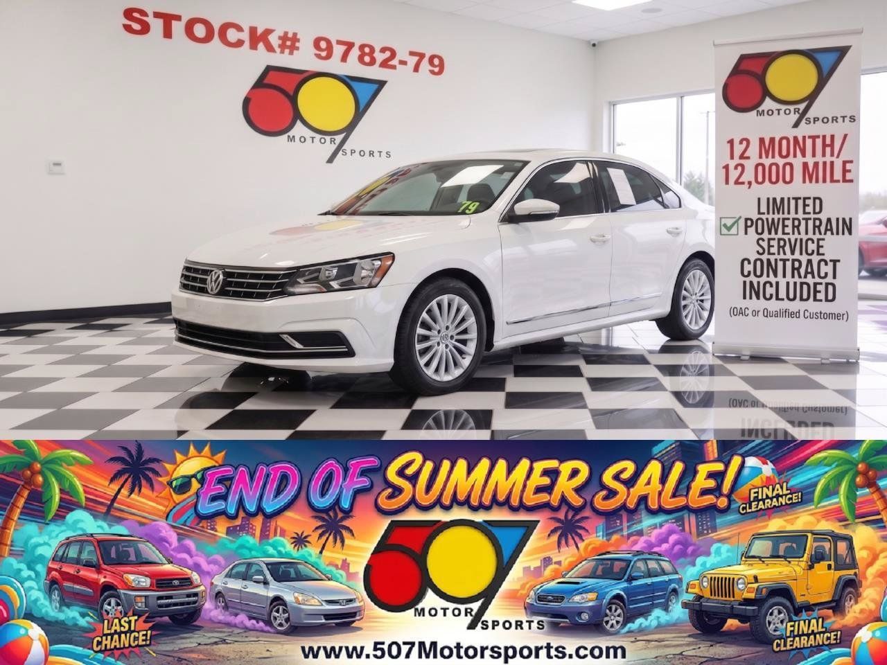 Used 2017 Volkswagen Passat 1.8T SE FWD image 1