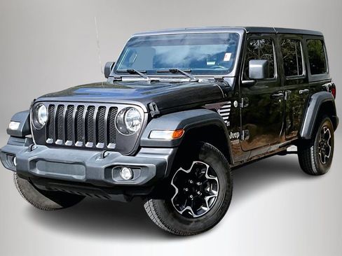 Used 2021 Jeep Wrangler Unlimited Sport image 1
