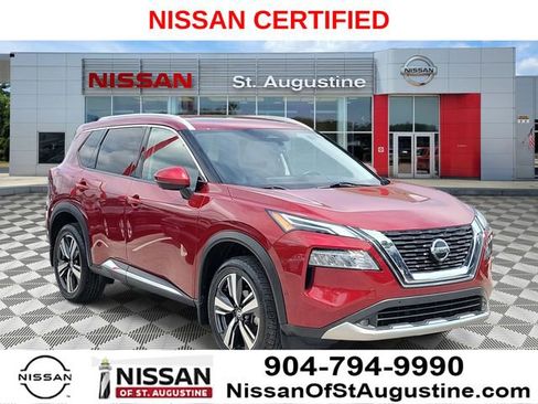 Certified 2021 Nissan Rogue Platinum FWD image 1