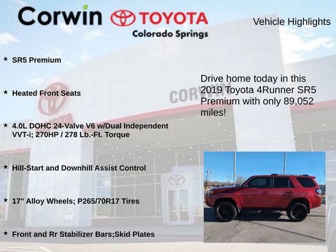 Used 2019 Toyota 4Runner SR5 Premium image 6
