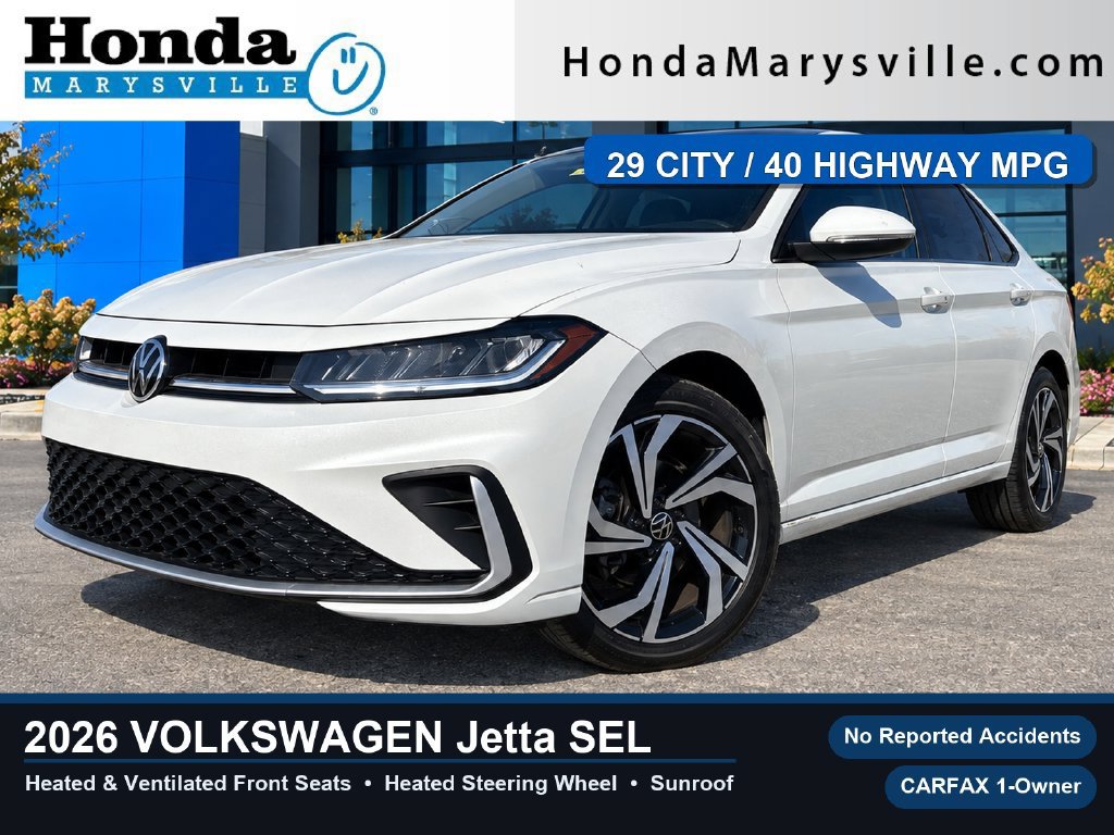 Used 2026 Volkswagen Jetta SEL FWD image 1