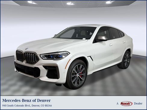 Used 2023 BMW X6 M50i w/ Executive Package AWD/4WD image 1