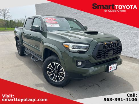 Certified 2021 Toyota Tacoma TRD Sport w/ Technology Package AWD/4WD image 1
