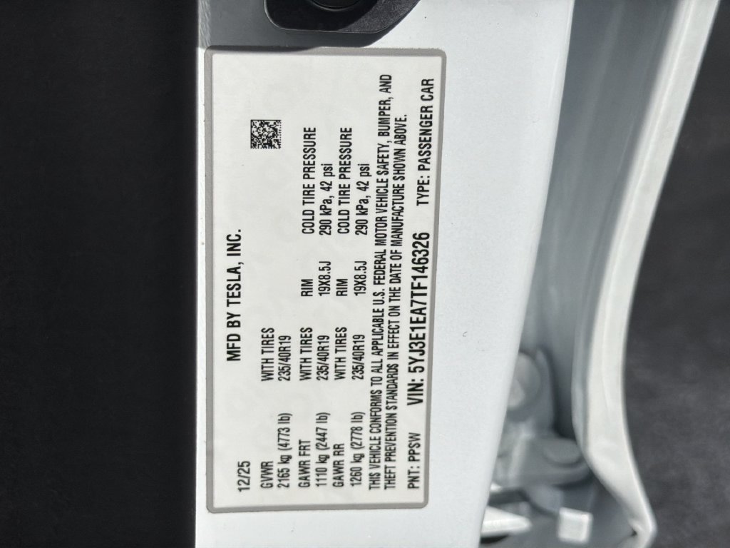 Used 2026 Tesla Model 3 RWD image 54